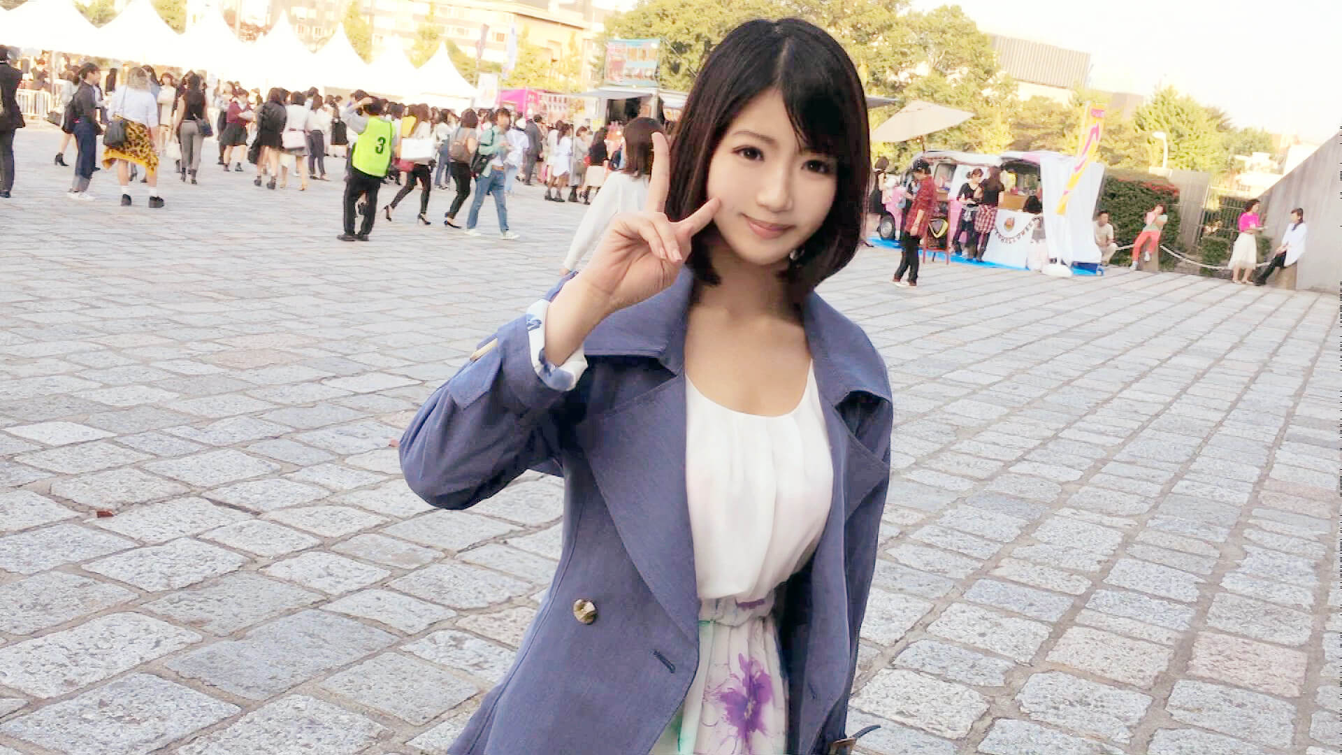 【動画あり】マユミ 19歳 アパレルショップ店員 イベントナンパ　代々木体育館 200GANA-838 ナンパTV (29)