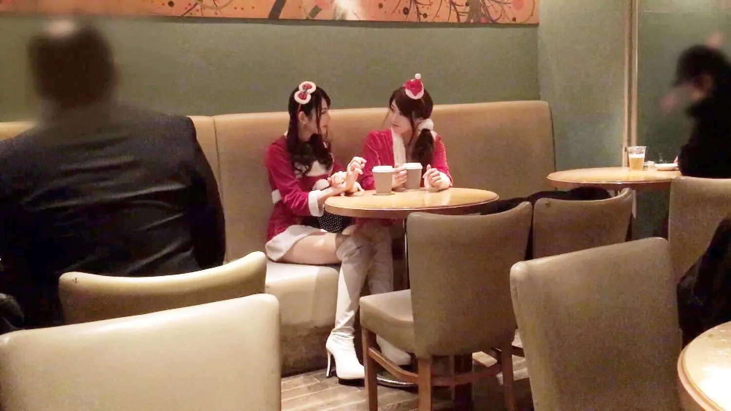 【動画あり】みおり 21歳 占い師見習い さくら 24歳 スムージーショップ店員 クリスマスナンパ 01 200GANA-873 シロウトTV (32)