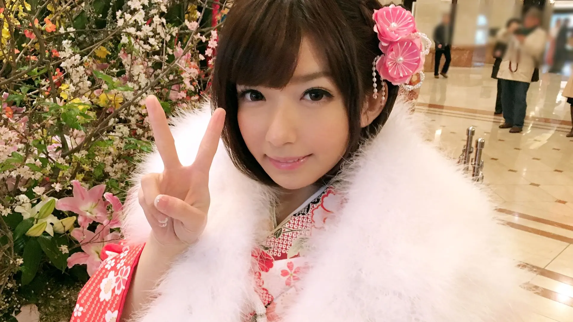 【動画あり】りか 20歳 大学生 成人式ナンパ 01 200GANA-894シロウトTV (31)