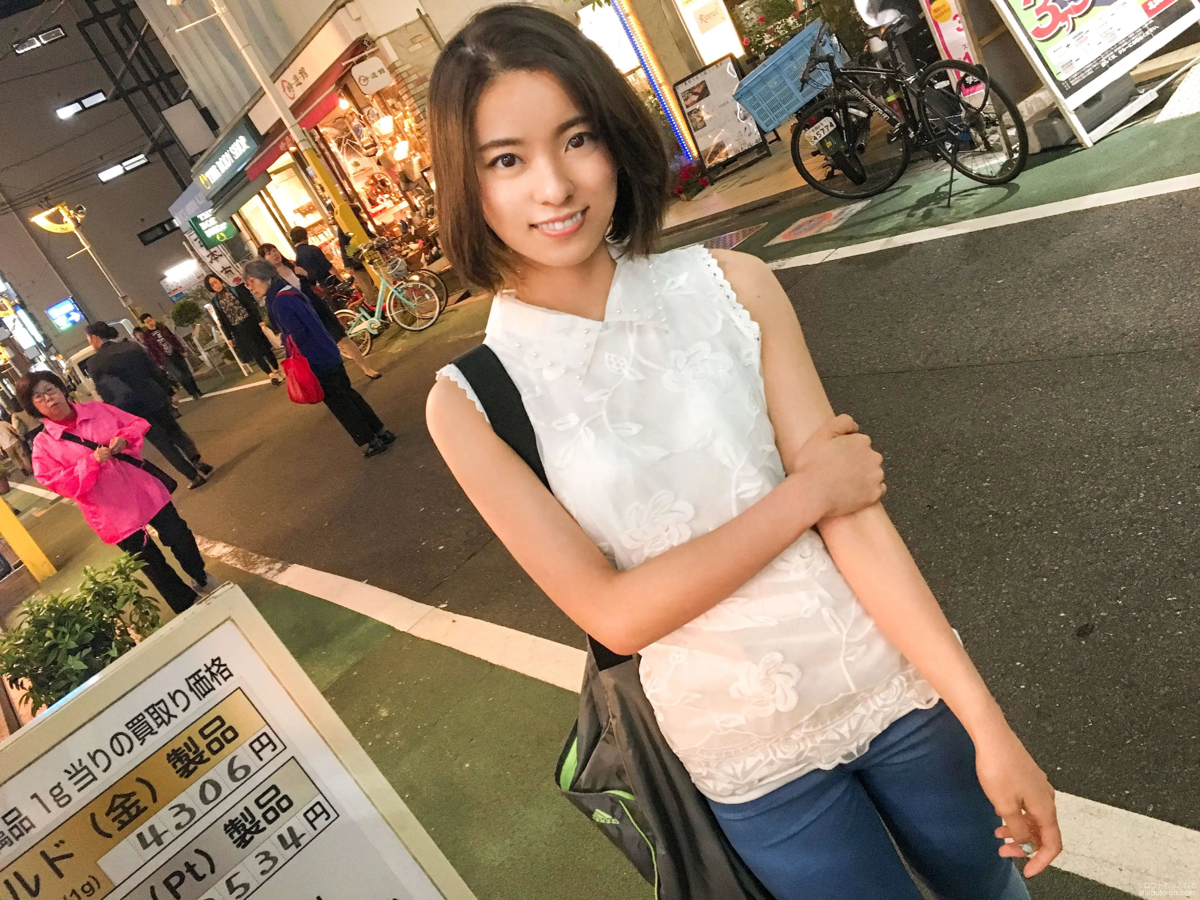 【動画あり】ゆうり 22歳 大学生 マジ軟派、初撮。678 in 自由が丘 チームN 200GANA-1049 シロウトTV (3)