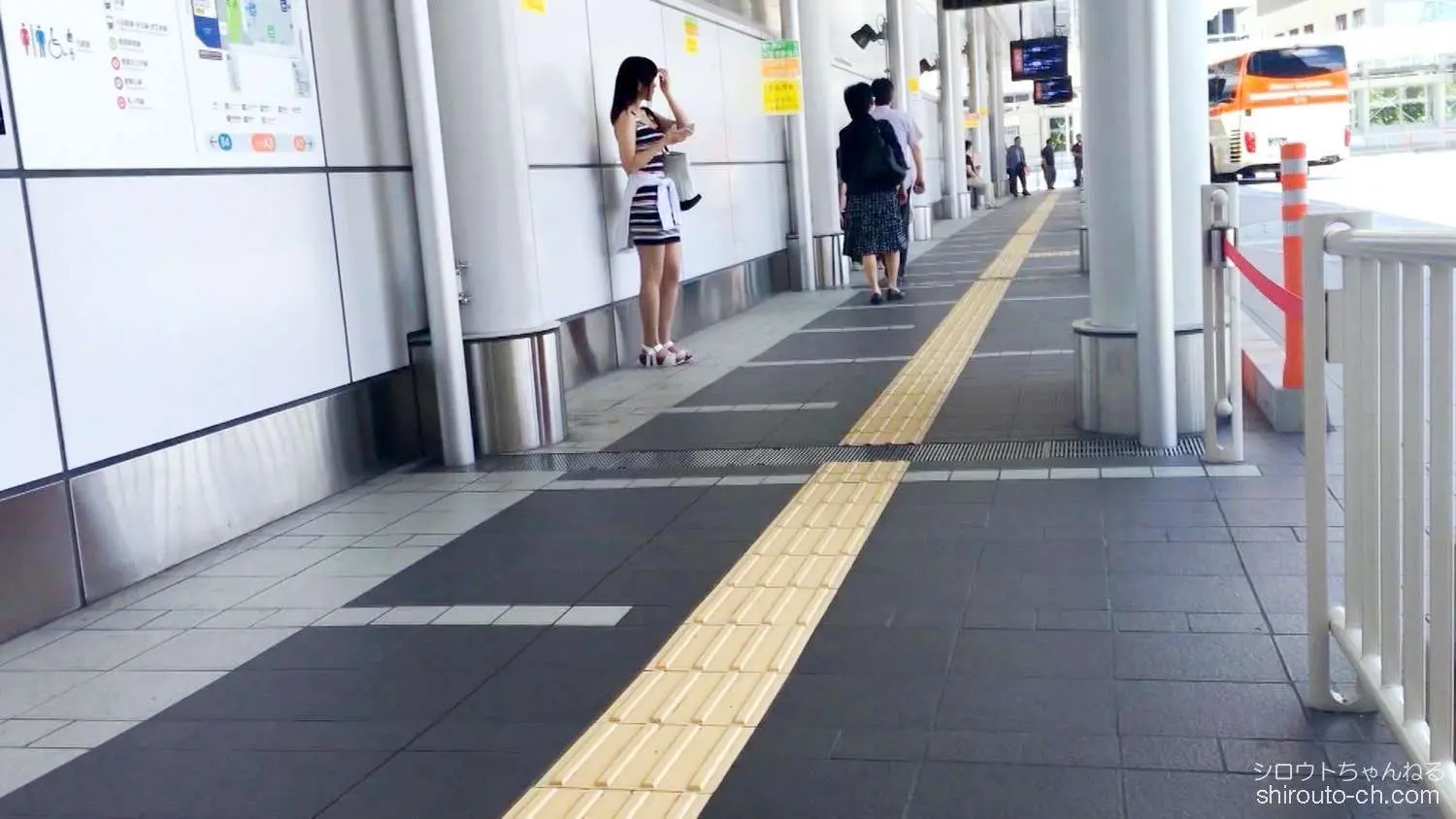 【動画あり】みなみ 20歳 専門学生 バスターミナルナンパ 08 in 新宿 チームH ナンパTV 200GANA-1099 シロウトTV (4)