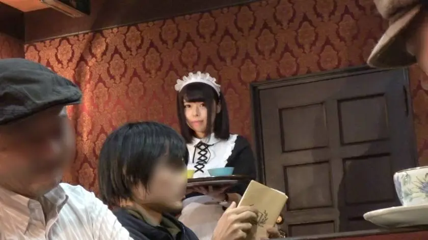 【動画あり】山川ゆなさん 19歳 純喫茶ウェイトレス 100%完全ガチ交渉！ プレステージプレミアム 300MIUM-043 シロウトTV (3)
