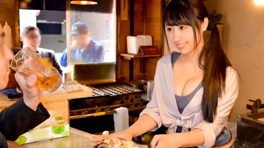 【動画あり】るい 19歳 たこ焼き屋バイト 100%完全ガチ交渉！ プレステージプレミアム 300MIUM-075 シロウトTV (2)