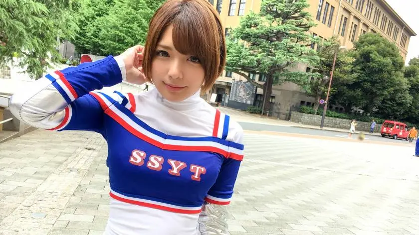 【動画あり】りか 22歳 大学生 チアガールナンパ 01 ナンパTV 200GANA-1473 シロウトTV (1)