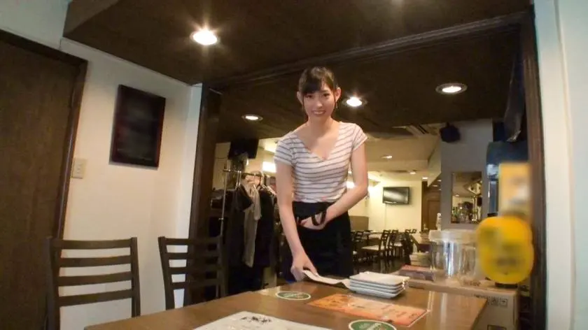 【動画あり】美谷朱里 21歳 カフェ店員 100%完全ガチ交渉！ プレステージプレミアム 300MIUM-096 シロウトTV (5)