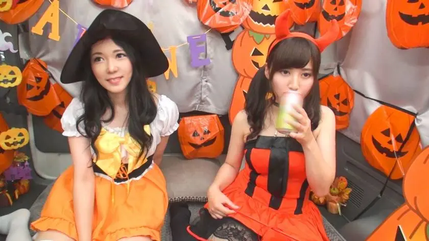 【動画あり】ハロウィンナンパ！ MAAN-san めい&るみ 300MAAN-057 (1)
