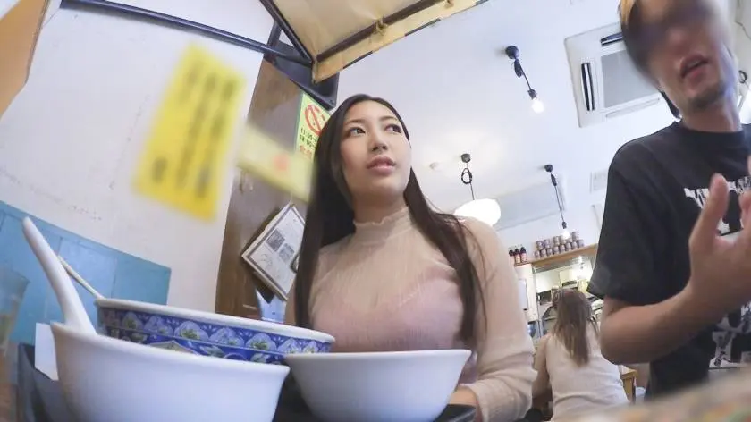 【動画あり】ラーメン女子ナンパ MAAN-san さら プレステージプレミアム 300MAAN-068 (1)