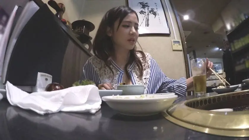 【動画あり】焼肉女子ナンパ MAAN-san まりな 300MAAN-074 (1)