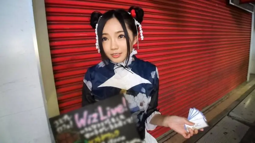 【動画あり】コスプレカフェナンパ 37 メイメイ 21歳 コスプレカフェ店員 ナンパTV 200GANA-1710 (1)