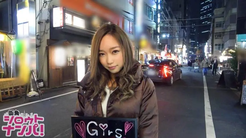 【動画あり】街角シロウトナンパ まりあ 20 ガールズバー店員 300MAAN-163 (1)
