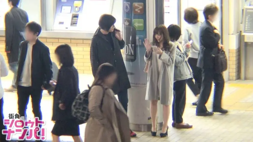 【動画あり】街角シロウトナンパ みずほ 23歳 OL 300MAAN-186 (1)