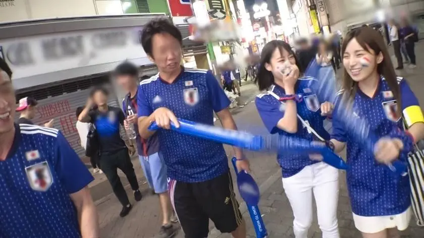 【動画あり】ワールドカップ観戦ナンパ はるら 22歳 アパレル大手企業のパタンナー / みれい 22歳 アパレル大手企業の商品管理 ナンパTV 200GANA-1791 (1)