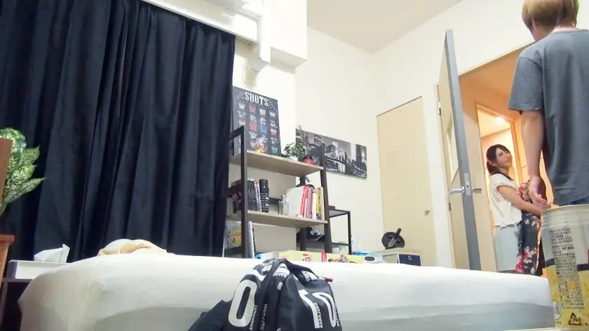 【動画あり】百戦錬磨のナンパ師のヤリ部屋で、連れ込みSEX隠し撮り 079 伶美 20歳 ガールズバーでバイト＆地下アイドル ナンパTV 200GANA-1807 (1)
