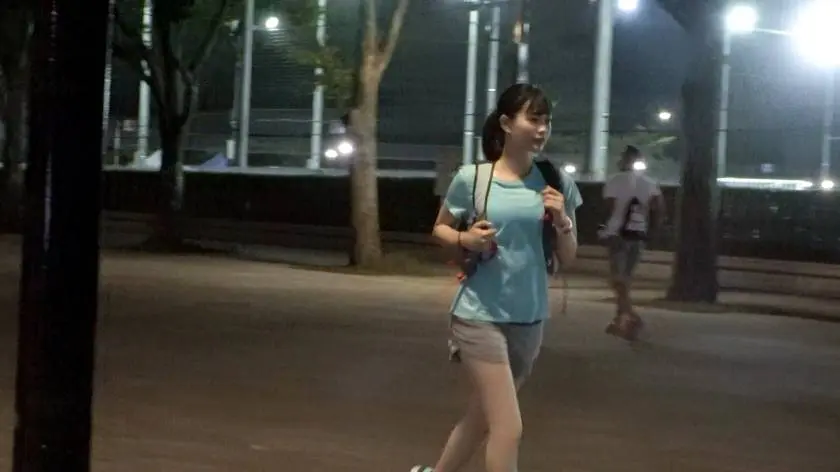 【動画あり】ジョギングナンパ ねね 19歳 ダンススクール講師 ナンパTV 200GANA-1856 (1)