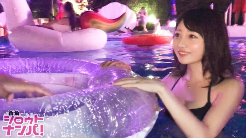 【動画あり】街角シロウトナンパ ゆい 22歳 キャバ嬢 300MAAN-278 (1)