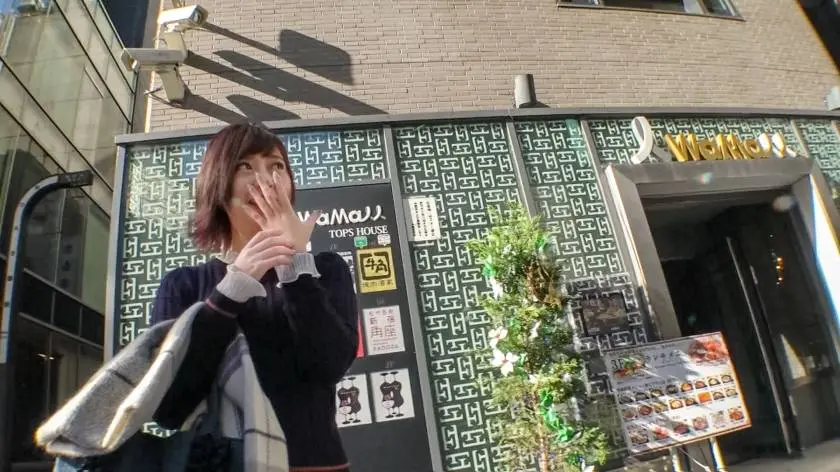 【動画あり】 マジ軟派、初撮。 1247 彩乃 21歳 大学3年生・商学部 ※メイド喫茶でバイト ナンパTV 200GANA-1966 (2)