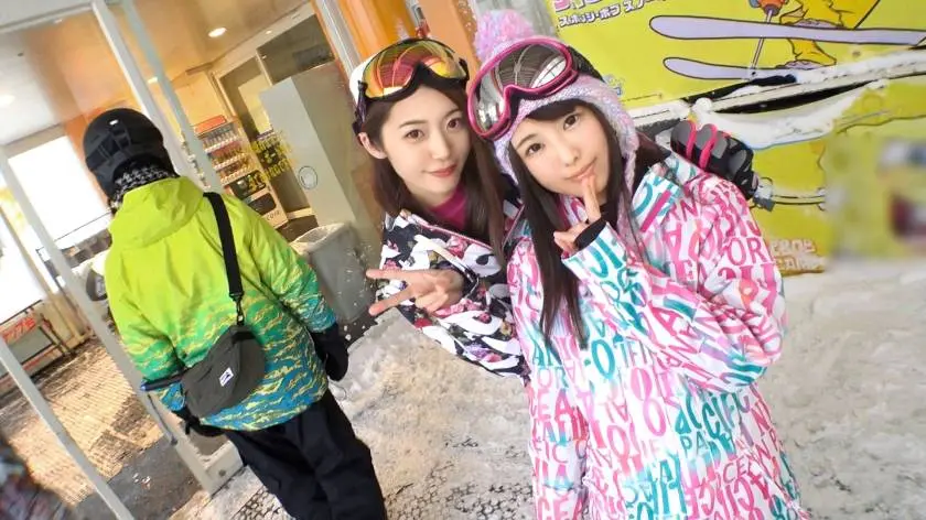 【動画あり】ゲレンデナンパ 02 かなえ 22歳 美容クリニックの受付/しおり 22歳 美容クリニックの受付 ナンパTV 200GANA-2016 (14)