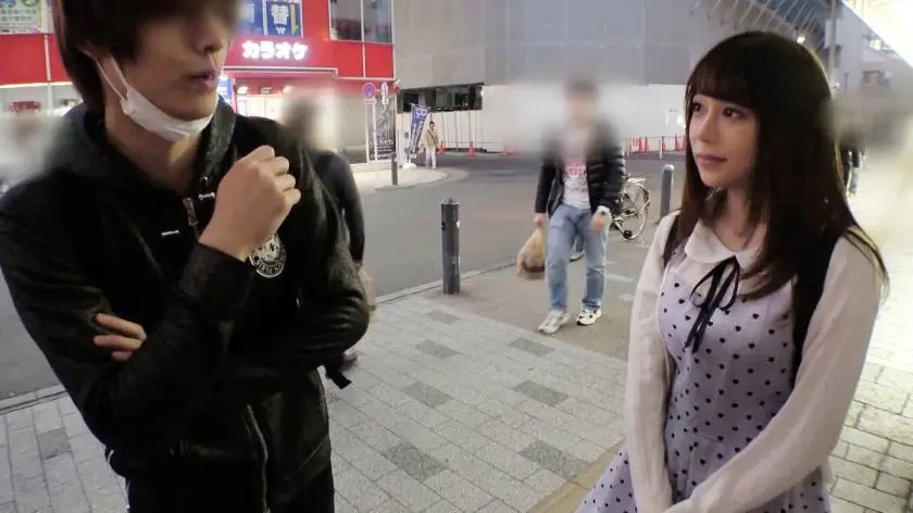 【動画あり】マジ軟派、初撮。 1350 のぞみ 22歳 ア○メイト(アニメショップ)でバイト ナンパTV 200GANA-2092 (1)