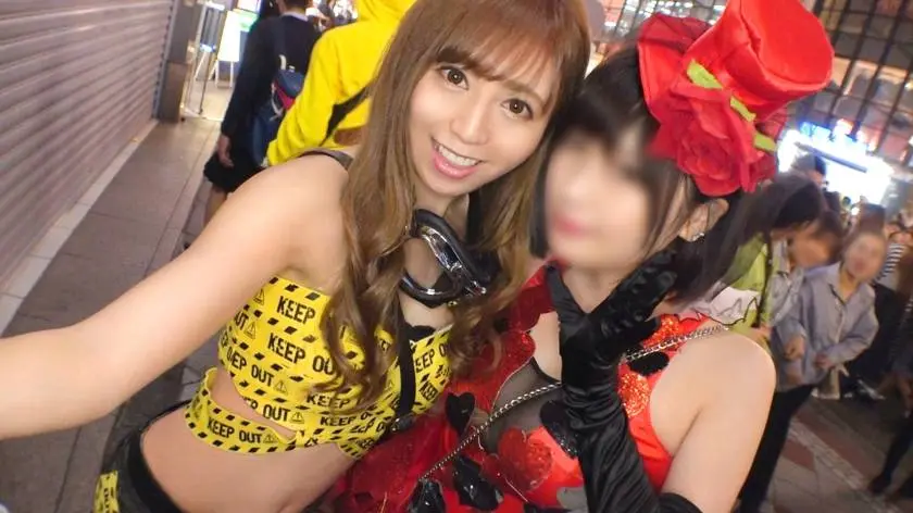 【動画あり】ハロウィンナンパ りりか 25歳 美容部員 ナンパTV 200GANA-2198 (2)