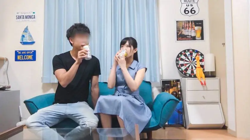 【動画あり】百戦錬磨のナンパ師のヤリ部屋で、連れ込みSEX隠し撮り 166 なな 23歳 職業不明 ナンパTV 200GANA-2316 (1)