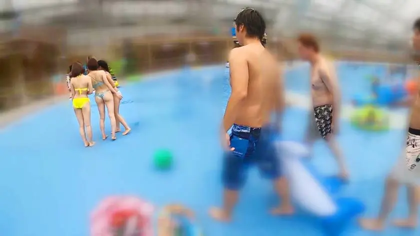 【動画あり】プールナンパ めい 23歳 OL ナンパTV 200GANA-2334 (1)