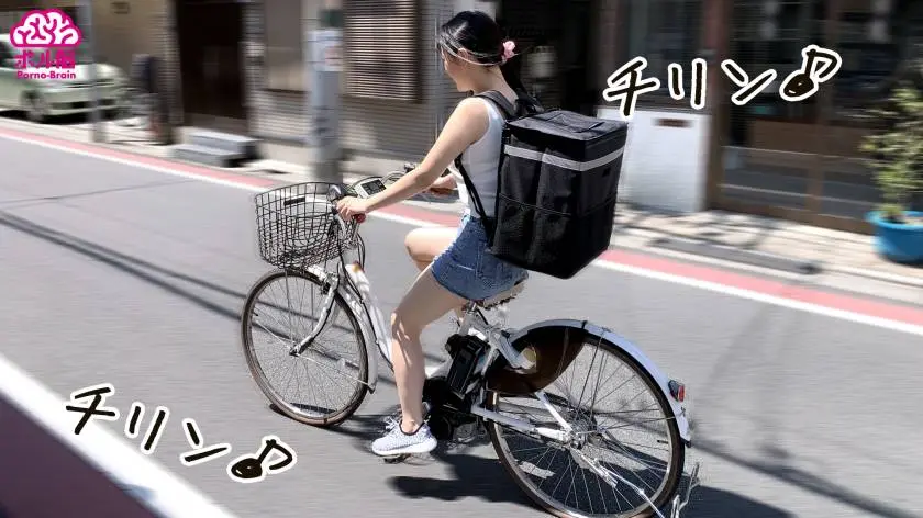 【動画あり】ポル脳 すーちゃん/お漏らし潮吹きのGカップ美少女配達員 300NTK-446 (2)