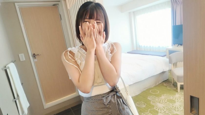 【動画あり】ひな 21歳 大学生 【初撮り】ネットでAV応募→AV体験撮影 SIRO-5577