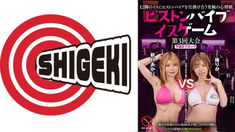 12脚のイスにピストンバイブを仕掛け合う究極の心理戦 ピストンバイブイスゲーム 第3回大会 予選Bブロック ピストンバイブイスゲーム 1sgki00093b